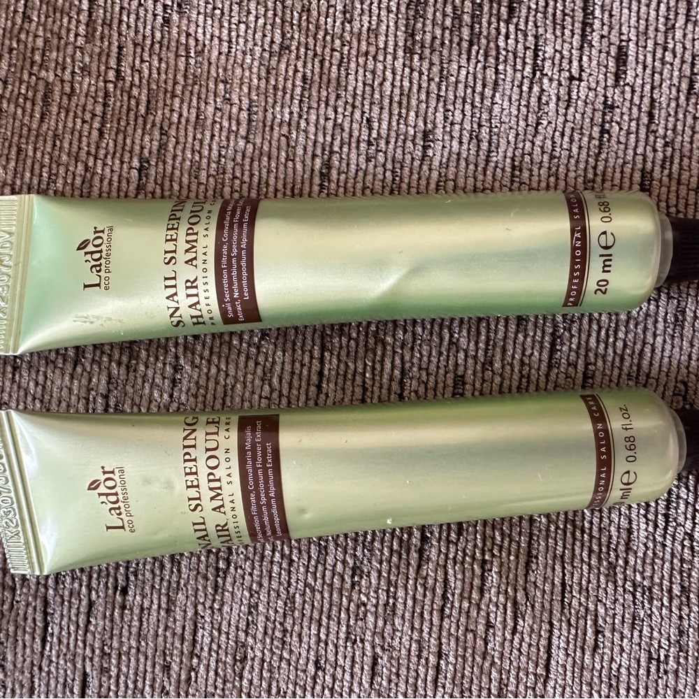 Snail Sleeping Hair Ampoule - Green